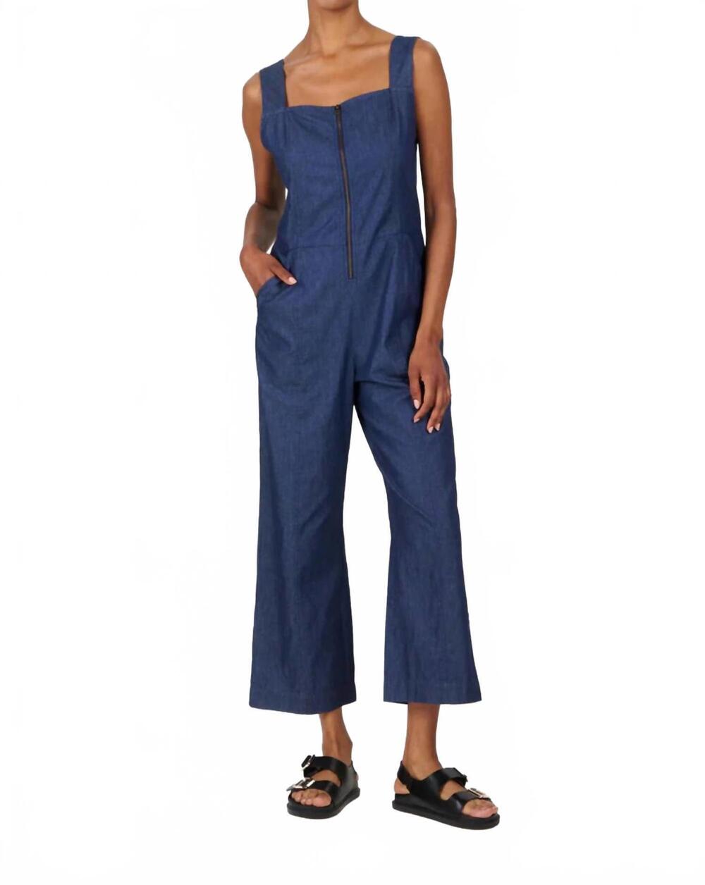 NEW KOMODO day jumpsuit in mid wash